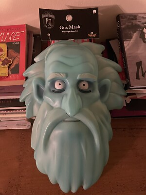 Geist Halloween Disney Haunted Mansion Gus Geist Maske Schwarzlicht Reaktiv NEU