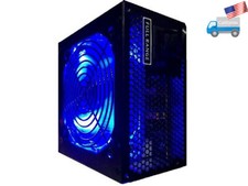 New HIGH POWER  550-Watt Quiet LED Fan Desktop PC Graphic Card Upgrade Supply