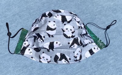 Fabric Face Mask, Pandas