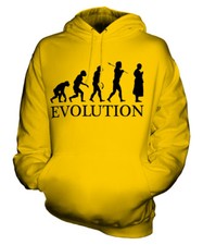 BUDDHIST MONK EVOLUTION OF MAN UNISEX HOODIE MENS WOMENS LADIES GIFT BUDDHISM