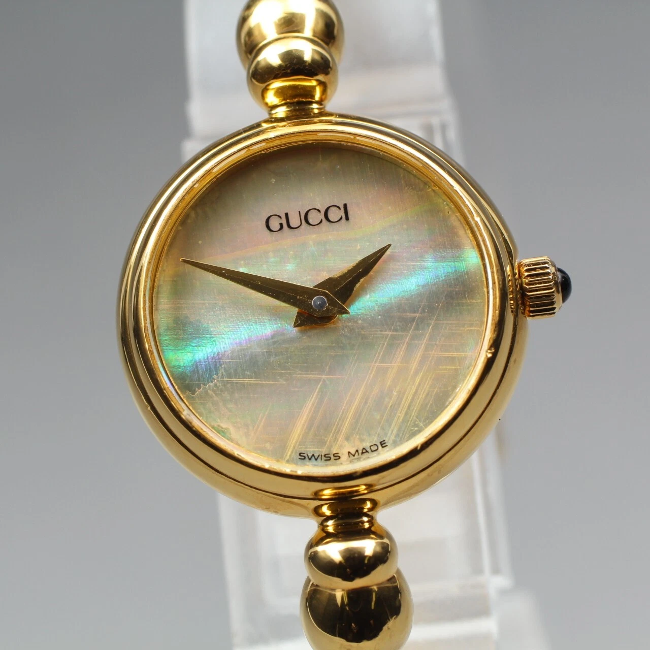 [Presque comme neuve] Montre femme vintage GUCCI 2700.2.L cadran coque quartz du JAPON