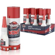 Kraken Bond WOW Super Fast CA Glue + Activato...