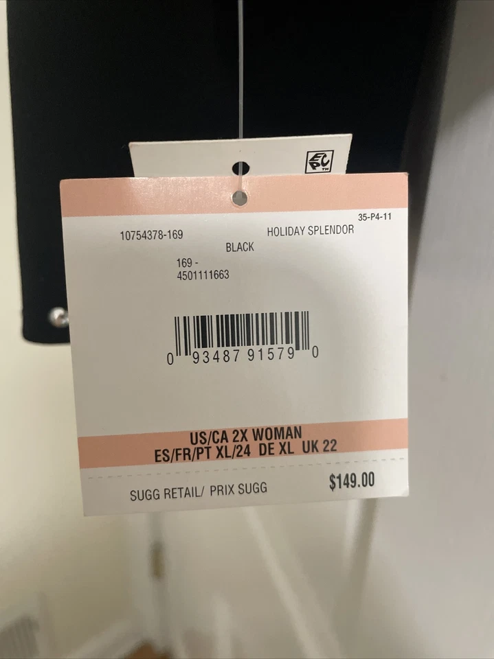 Kasper Women's Plus Size Stud-Trim Open-Front Jacket Black Size XXL - Image 2 of 4