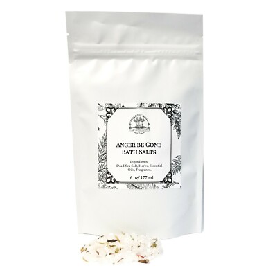 Anger Be Gone Bath Salts: Forgiveness & Anger Hoodoo Voodoo Wiccan Pagan Conjure