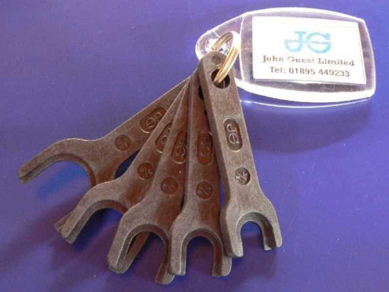 MARKENLOS John Guest Utensile Chiave 5/16" 1/2" 3/8" 1/4" 3/16" Connettore Mandrino