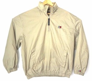 tan windbreaker jacket
