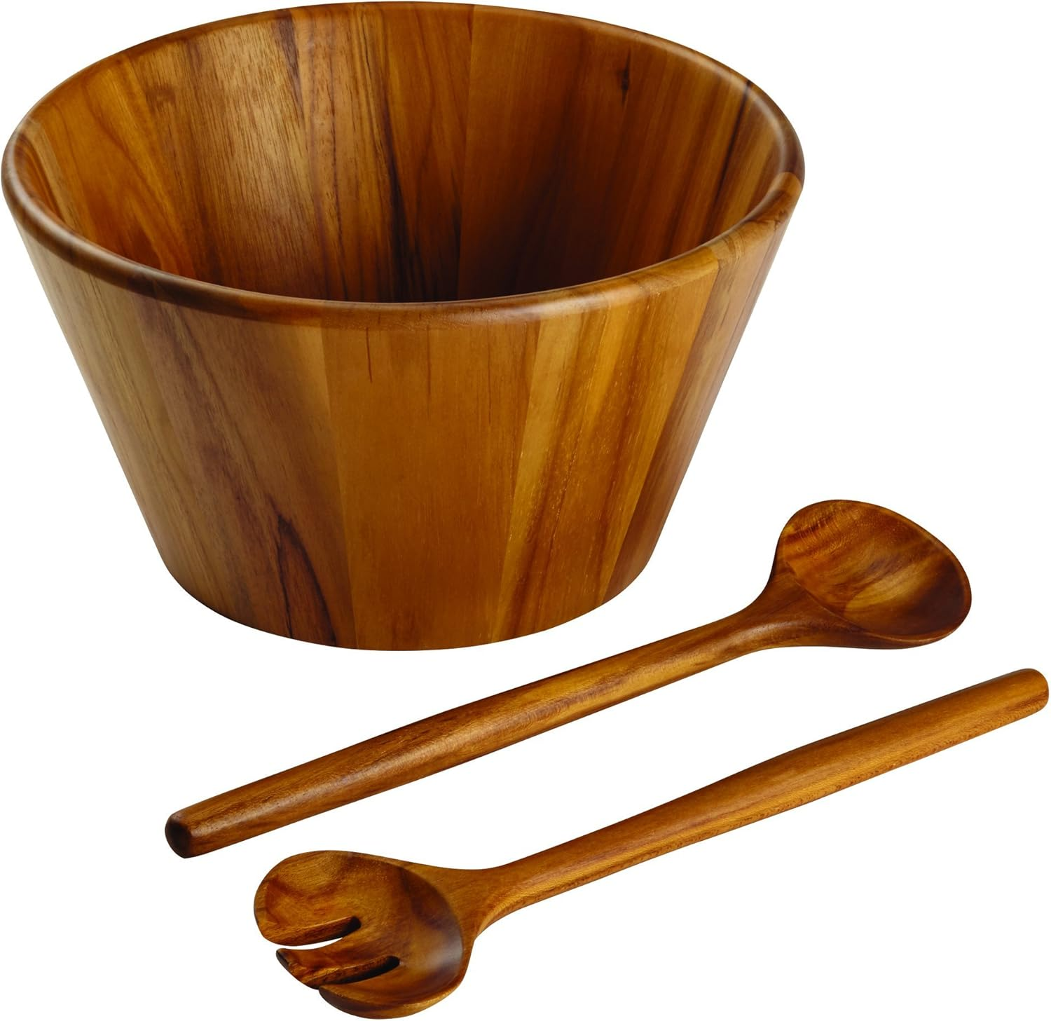 Pantryware 3-Piece Teak Wood Salad Serving Set