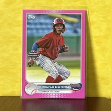 2022 Topps Pro Debut - Yhoswar Garcia #PD-165 Fuchsia /199 (RC)