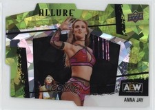 2022 Upper Deck Allure AEW Horizontal Green Rainbow 34/99 Anna Jay #115 0qa3