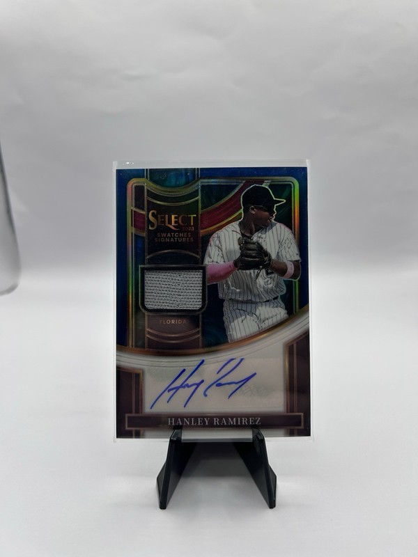 2023 Select Swatches SIG-TIR-Color #SSS-HR Hanley Ramirez 34/49 Patch Auto
