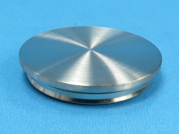 Edelstahl Rohrstopfen Stopfen Kappe Deckel Flach Va FüR Rohr 33,7Mm V2A GeläNder-image