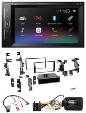 Pioneer DAB Lenkrad 2DIN Bluetooth USB Autoradio f&uuml;r Nissan Cube Frontier Juke N