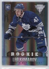 2013-14 Panini Titanium Rookie Draft Position Number 82/100 Leo Komarov #152 2j2