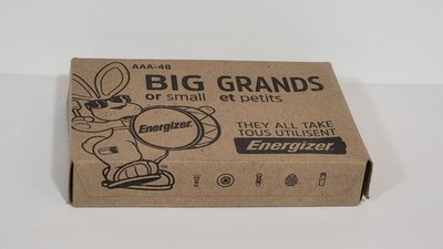 Big Grands Energizer Max 48 AAA Bulk Alkaline Battery Pack NIB Sealed