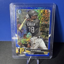 2018 Bowman - Chrome Prospects Kevin Newman #BCP17 Blue Shimmer Refractor /150  