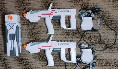 Laser X Lasertag Gaming Set mit 2x Blastern und Gaming Tower