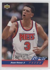 1992-93 Upper Deck Game Faces Drazen Petrovic #491 HOF 12ps