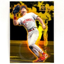 1995 Select Certified Edition - Hal Morris #35 Mirror Gold Cincinnati Reds NM