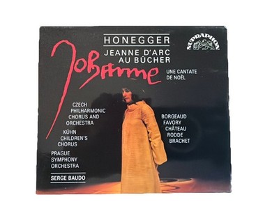 Vintage Arthur Honegger Jeanne D'arc Au Bucher by Serge Baudo 2-CD Box Set 1992