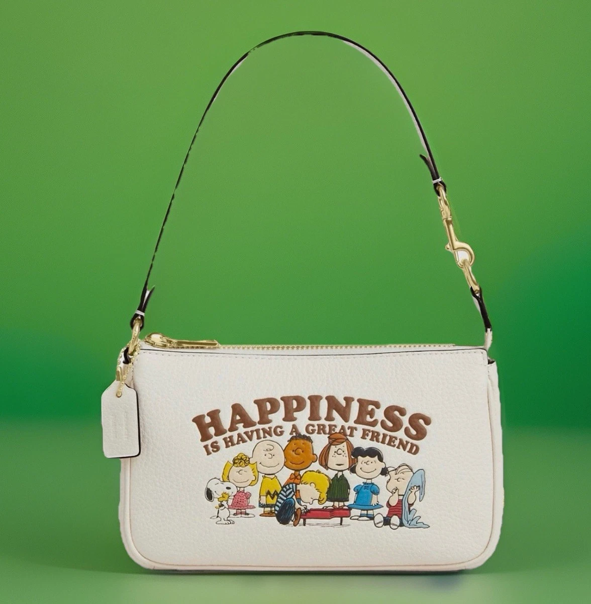 Coach Peanuts Shoulder Bag Medium Bags & Handbags for Women for