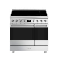 Smeg Symphony 90cm Electric Induction Range Cooker - Stainless Steel C92IPX2