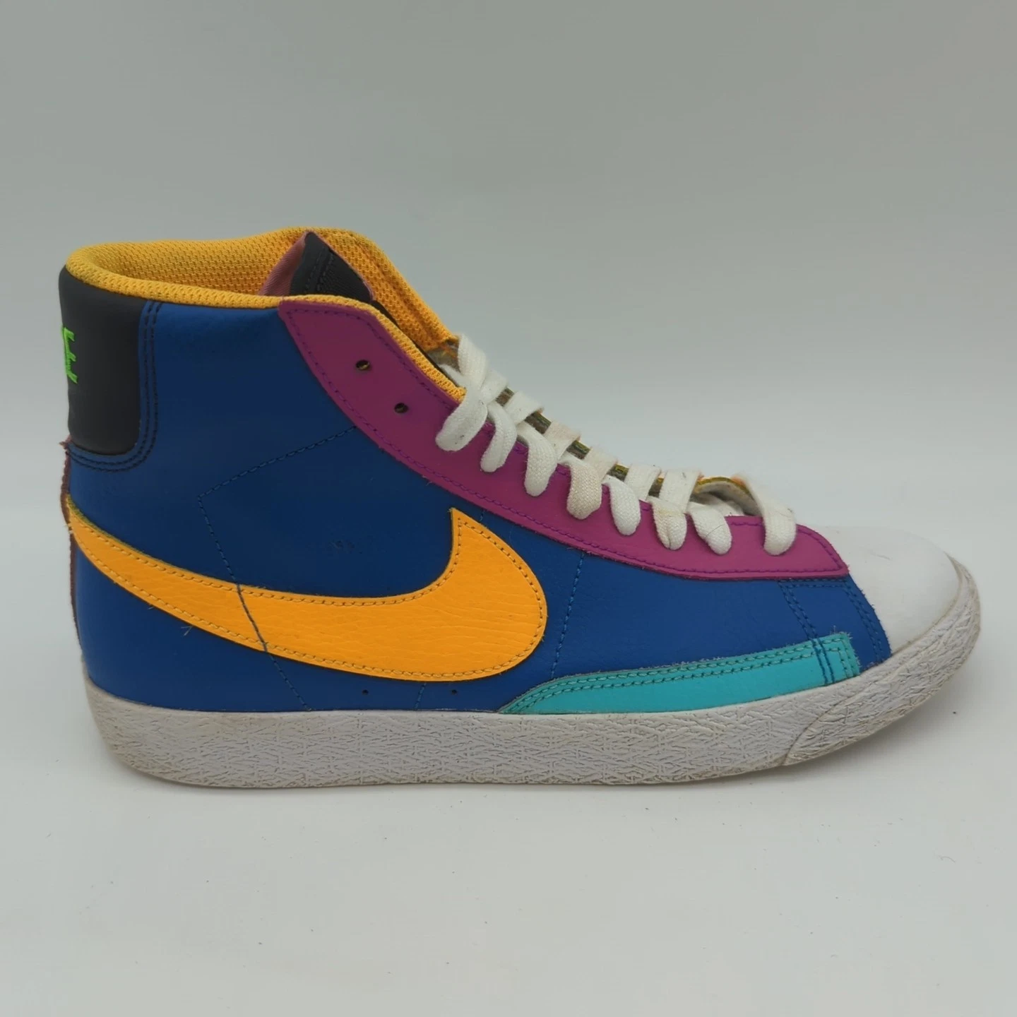 Nike Blazer Mid GS Aurora Viola Arancione CZ9441 400 Scarpe Giovanili 6Y Multicolore