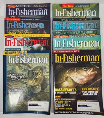 In-Fisherman Magazines 2003 - 8 Issues Techniques Fishing Tackle Boats Water