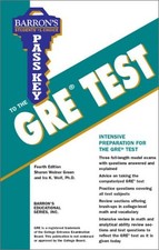 Pass Key to the GRE (BARRON'S PASS KEY TO THE GRE) by Green M.A., Sharon Weiner