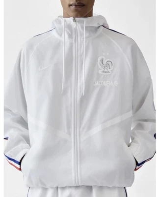 Nike x Jacquemus x France Anthem Track Jacket White Xl Jacke  - Bild 1 von 4