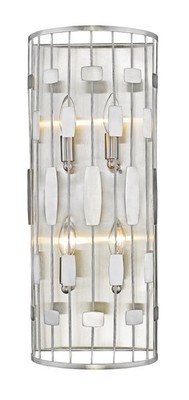 Z-Lite 430-4S Almet 4 Light Wall Sconce - Nickel