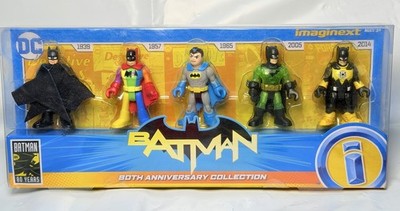 Imaginext DC Super Friends Batman 80th Anniversary Collection