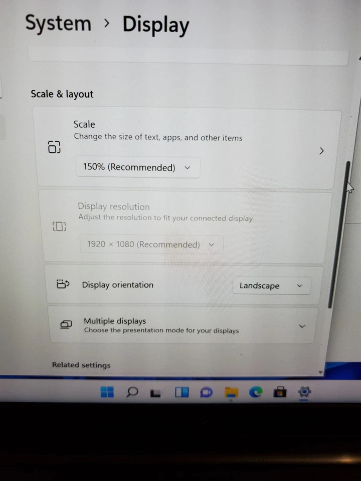 Dell Latitude 7490 14" Laptop i5-8250U 1.60GHz 8GB RAM 256GB SSD Win11 #69 - Image 4 of 4