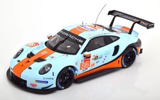 1:18 Ixo Porsche 911 (991) RSR #86, 24h Le Mans 2018 Gulf