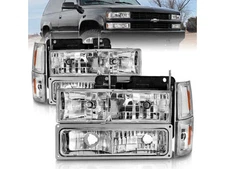 For 1994 Chevrolet Blazer Headlight Set Anzo 66927QDJC Headlight Assembly