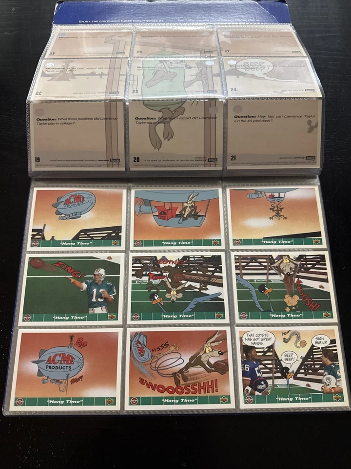 1992 Upper Deck Comic Ball 4 Football Cards 1-198 -You Pick- Comic Bowl Card - Image 4 of 4