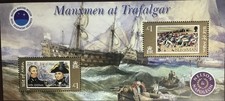 Isle Of Man 2005 Battle Of Trafalgar Minisheet MNH