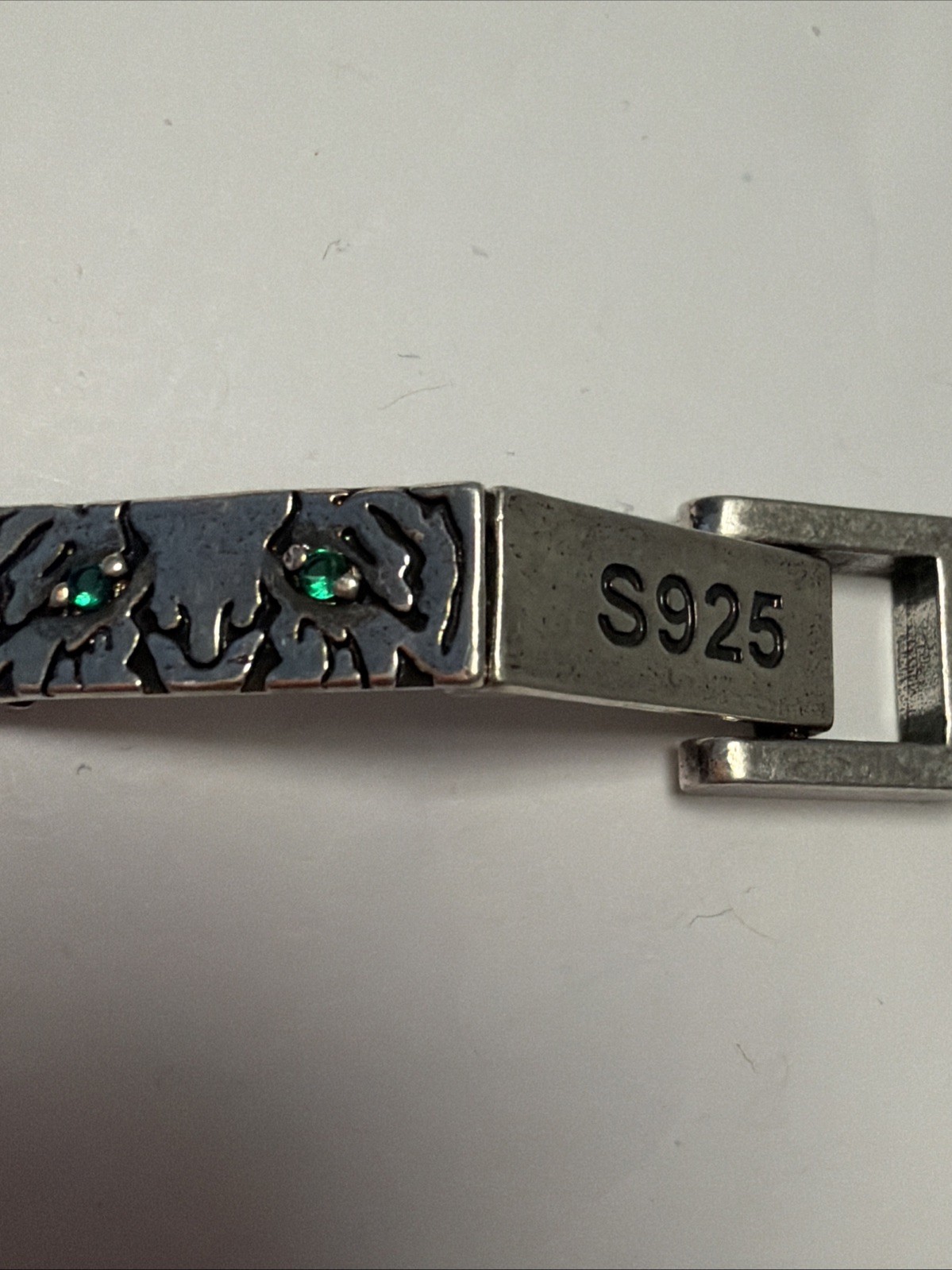 BOCAI Solid S925 Silver Bracelet Pattern Men Wome… - image 7