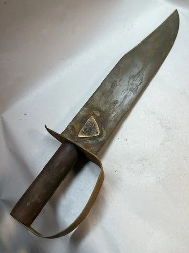 Civil War Confederate “C.S.” D-Guard Fighting Knife, 49th North Carolina