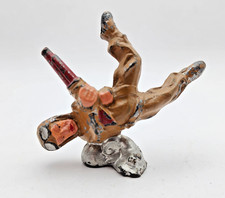 Barclay Manoil Soldier Paratrooper Jumping With Machine Gun. B54