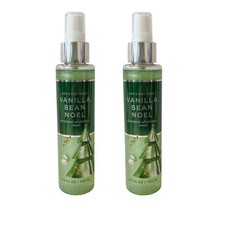 Bath  Body Works Vanilla Bean Noel Diamond Shimmer Mist 4.9 fl oz 2 Pack