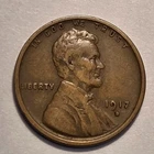 Nicer Low Mintage 1917 D Lincoln Wheat Cent
