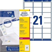 2-12X Avery Zweckform Quickpeel Adress-Etiketten, 63,5 X 38,1 Mm Mengenrabatt