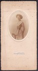 Dora Tash Plumstead Cabinet Photo 1910-1914 - Bates College, Lewiston, ME