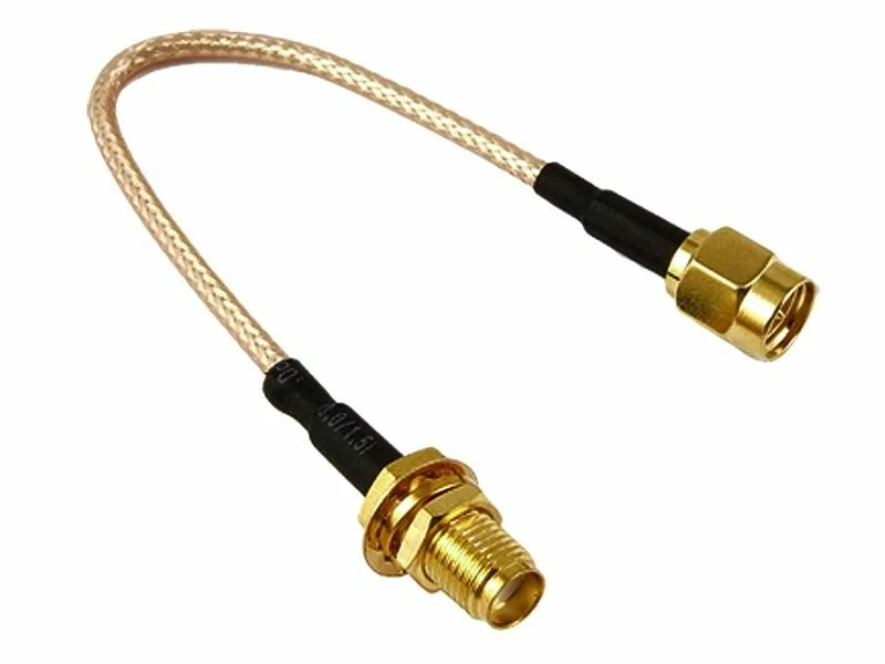 Pigtail SMA Stift auf SMA Buchse - RG316 Antennen Adapter ImmersionRC Fatshark - Bild 2 von 2