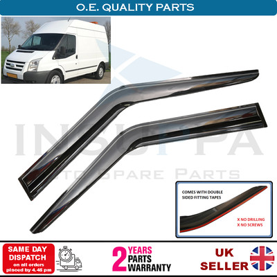 ford transit custom wind deflectors