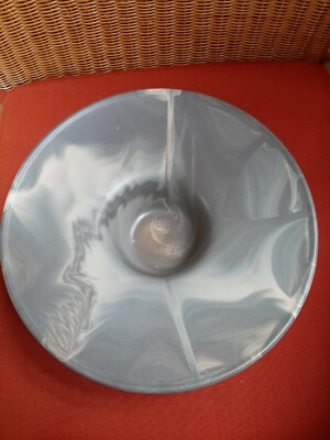 Rosenthal Studio Linie ''Queensberry Marble'' Schale grau-weiß marmoriert