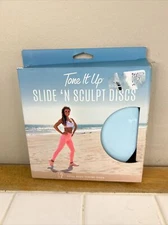 Tone It Up Slide N Sculpt - 2 Total Body Toning Discs. Like Beach Body