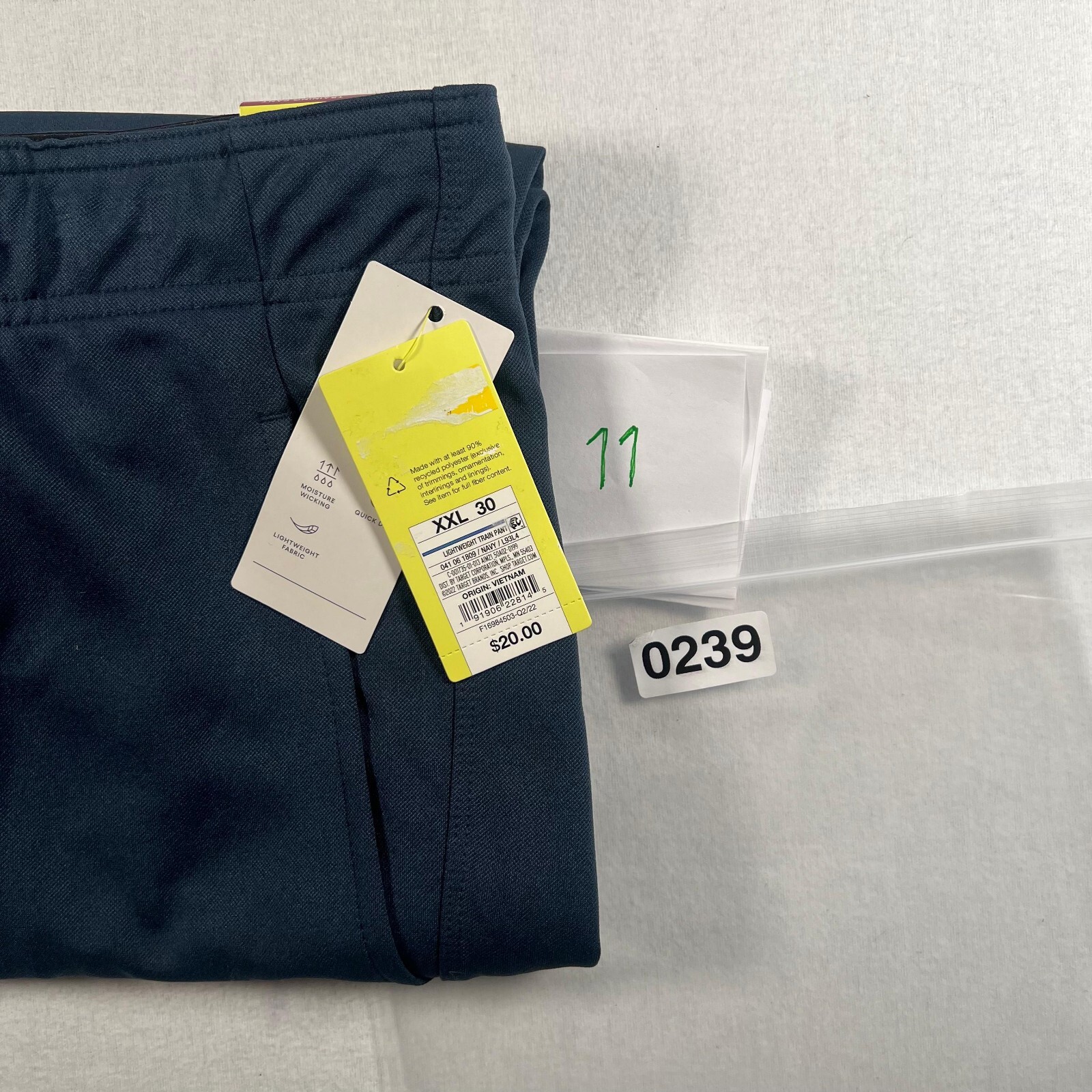 All in Motion Men's Train Pants Navy XXL eBay