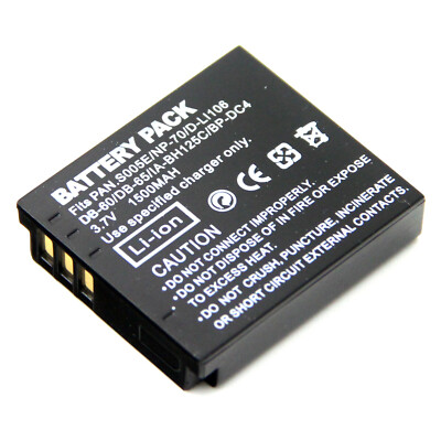 Battery / USB Charger For Panasonic LUMIX DMC-FX10 DMC-FX100 DMC