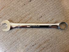 Pittsburgh Polished Chrome Vanadium Combination SAE Wrench 3/4 Inch 12 Point